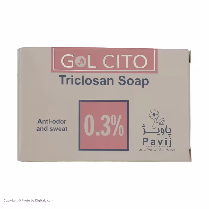 صابون ضد باکتری گل سیتو مدل تری کلوزان 0.3 وزن 100 گرم