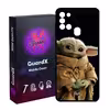 کاور گارد ایکس طرح بیبی یودا مدل Glass10469 مناسب برای گوشی موبایل سامسونگ Galaxy A21s
