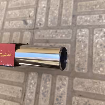 فویل آلومینیوم مدل روگازی بسیار ضخیم کد D70 طول 1 متر