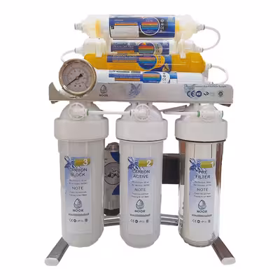 دستگاه تصفیه کننده آب رسا نور بابایی مدل X chrome m800 به همراه فیلتر بسته 4 عددی