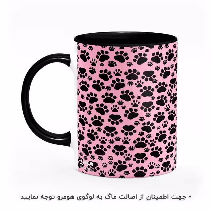 ماگ هومرو طرح بلک پینک مدل MG8219