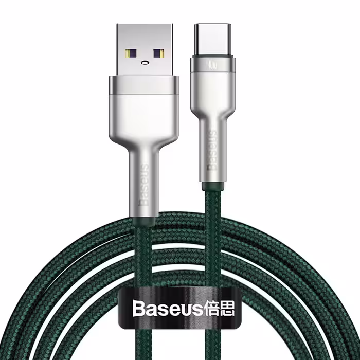 کابل تبدیل USB به USB-C باسئوس مدل METAL DATA طول 2 متر