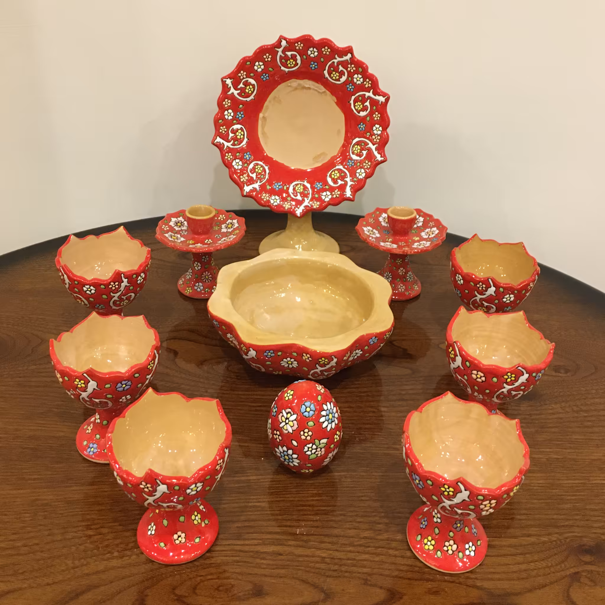 مجموعه ظروف هفت سین 11 پارچه کد 1