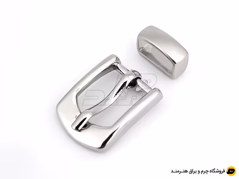 سگک دستبندی پل دار سایز 1.5 رنگ نیکل