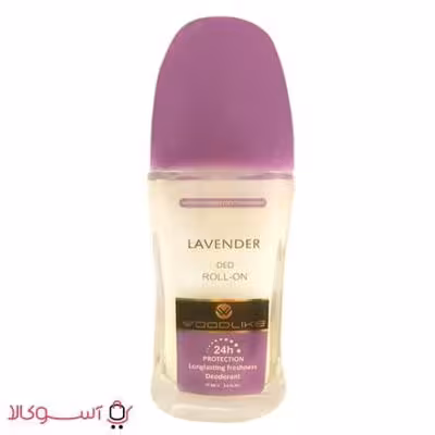مام رول ضد تعریق زنانه وودلایک مدل lavender حجم 75 میل