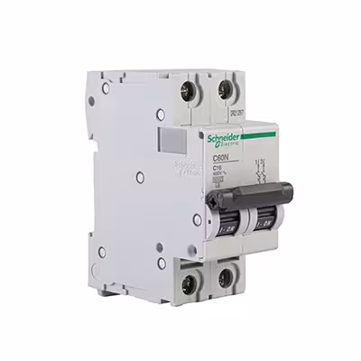 فیوز مینیاتوری 2 پل 25 آمپر اشنایدر تیپ C