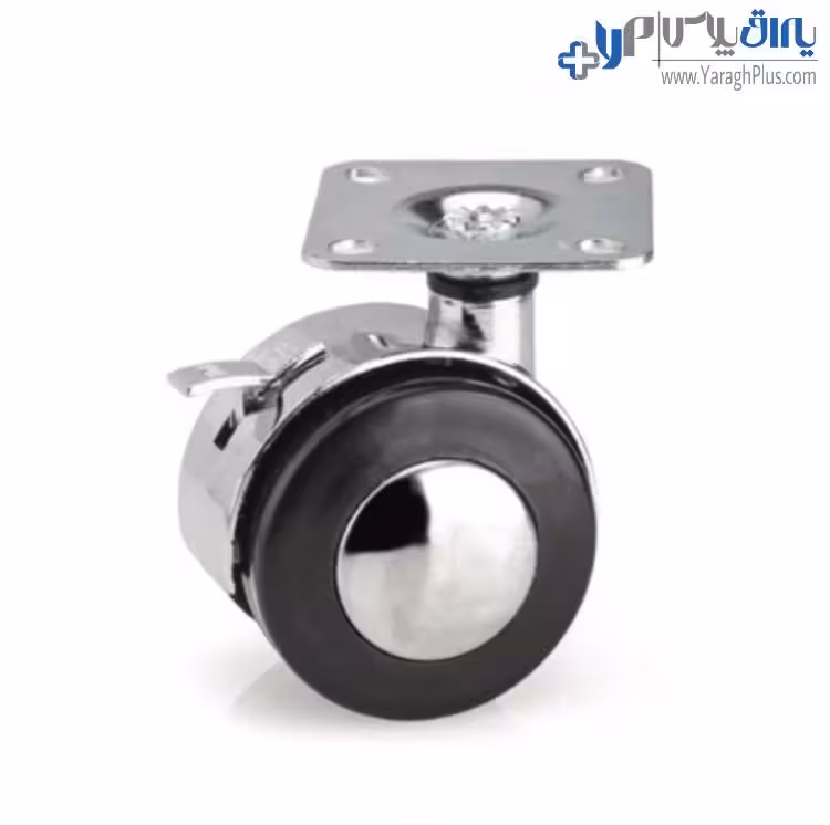 چرخ فلزی ترمز دار ملونی