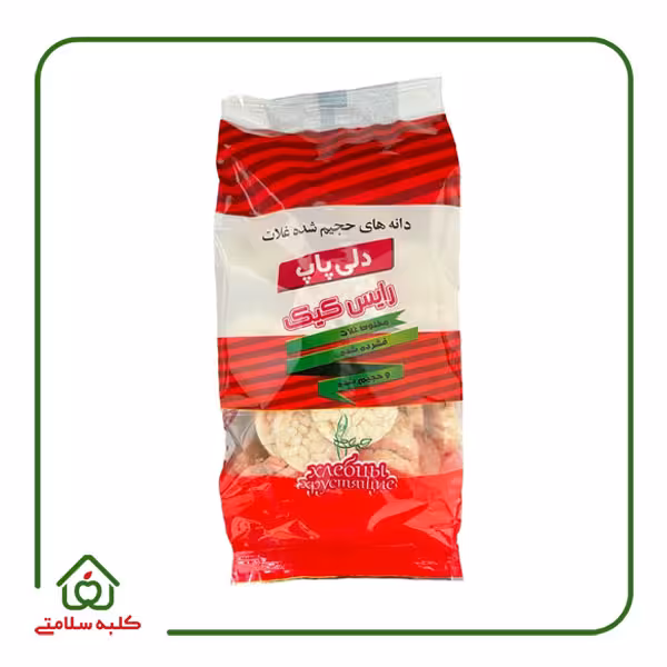 مینی رایس کیک چند غله دلی پاپ