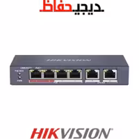 سوییچ 6 پورت POE هایک ویژن مدل DS-3E0106PE/M کد 113