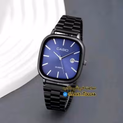 ساعت مردانه کاسیو صفحه بنفش Casio