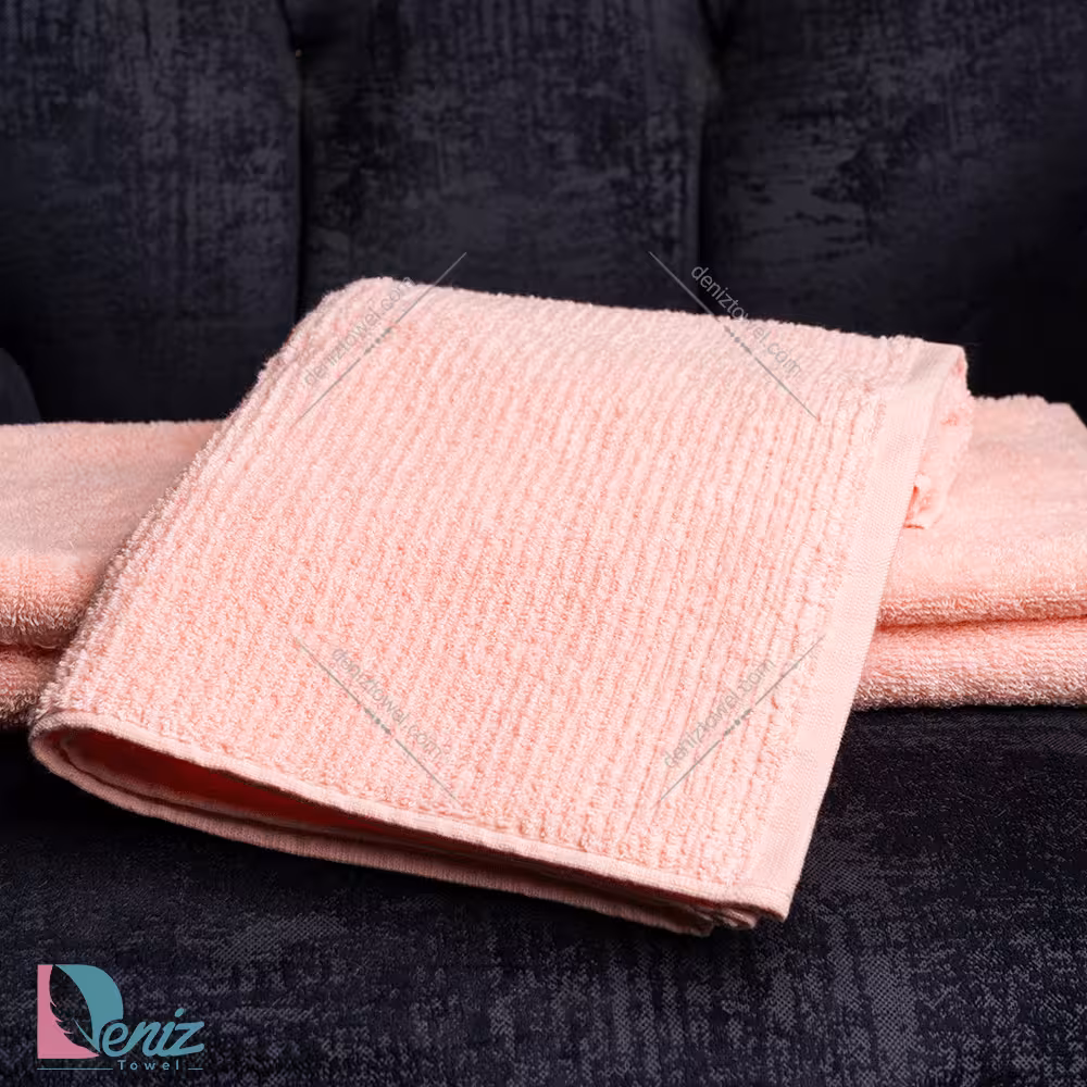 حوله دستی روکو رنگ گلبهی