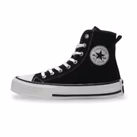 کتونی زنانه مدل الستار ساقدار رنگ مشکی