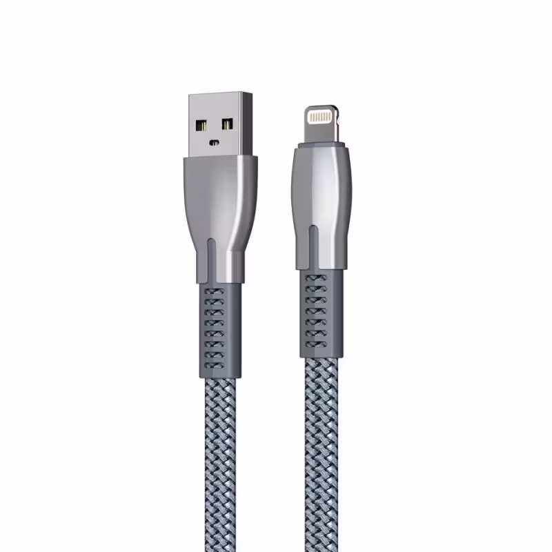 کابل تبدیل USB به لایتنینگ باسئوس مدل BS-202 طول 1 متر