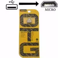 OTG میکرو Remax پک بلند زرد