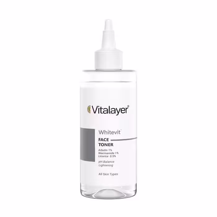 تونر تخصصی ضدلک و روشن کننده Whitevit ویتالیر