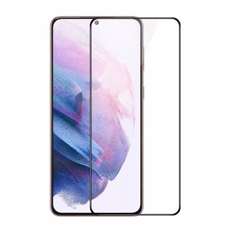 گلس سامسونگ S22 تمام صفحه و تمام چسب Full Glass Samsung S22