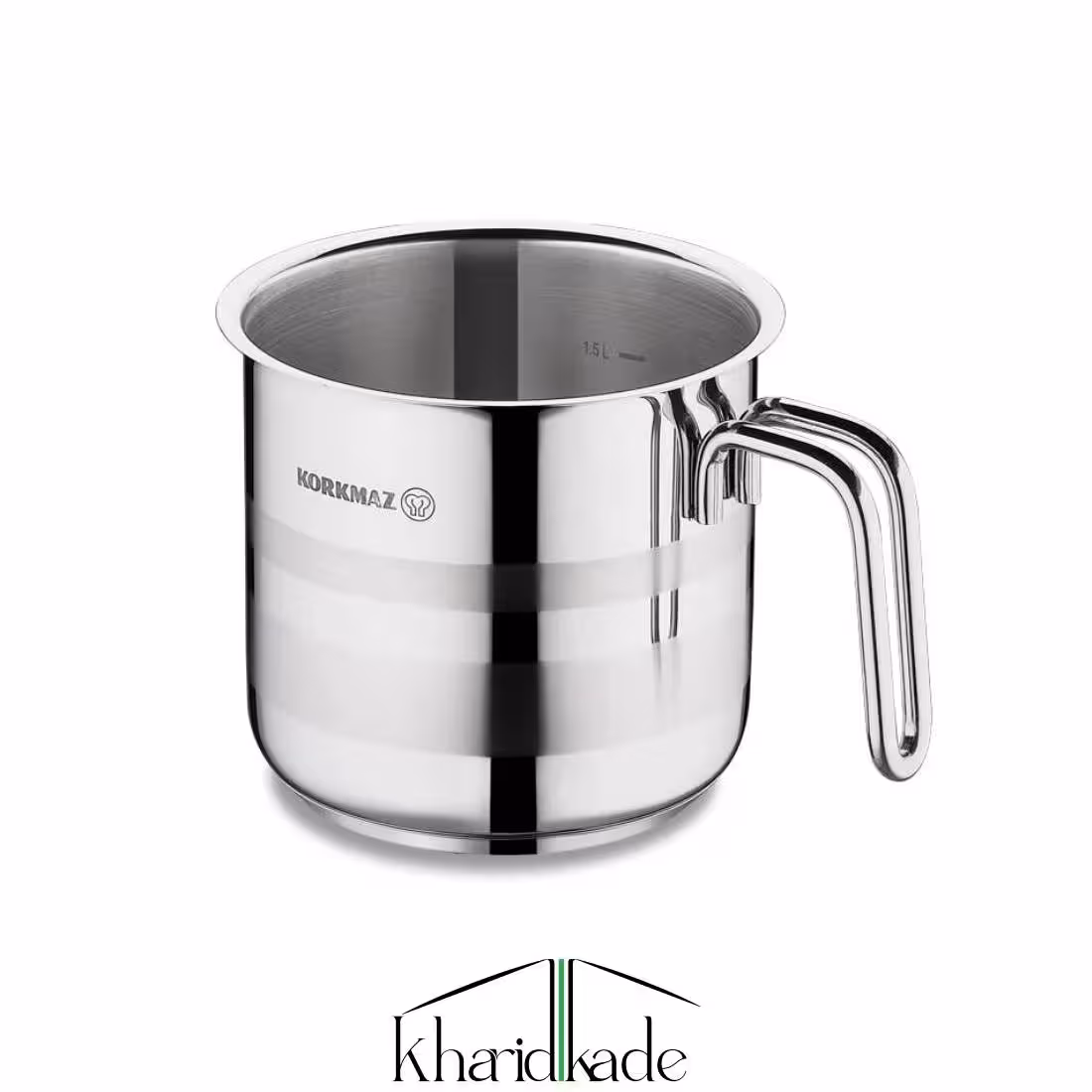 سس پن یا شیرجوش استیل کرکماز مدل A2045