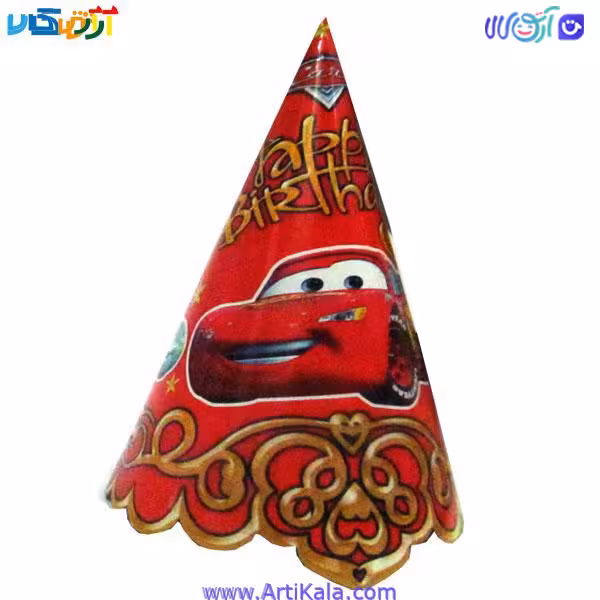 کلاه تولد تم ماشین ها