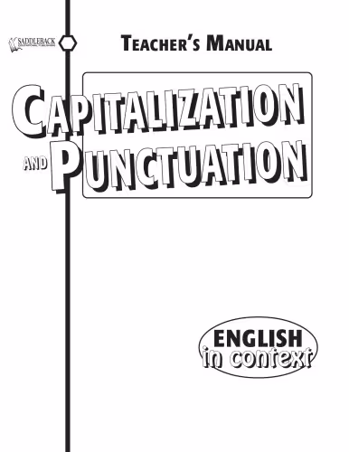 خرید و دانلود نسخه کامل کتاب Capitalization and Punctuation (English in Context)