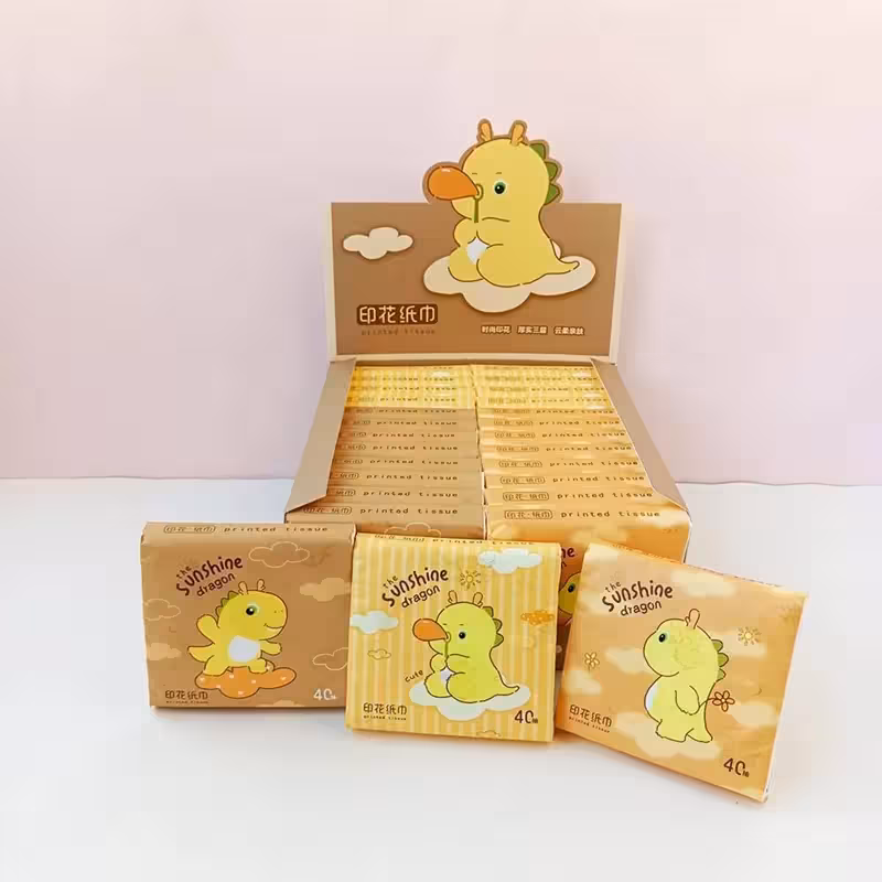 دستمال جیبی طرح دایناسور