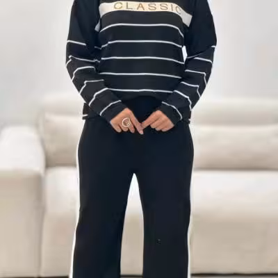 بلوز شلوار بافت کلاسیک