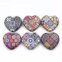 آینه جیبی قلبی طرح سنتی