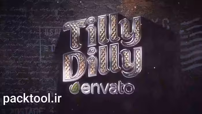 دانلود پروژه آماده لوگوی براق در افتر افکت Glossy Logo - پک تول