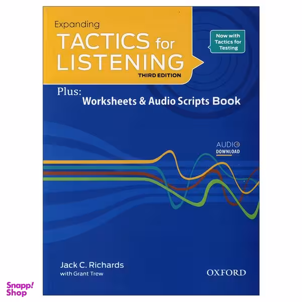 کتاب Expanding Tactics for Listening اثر jack.richards انتشارات زبان مهر