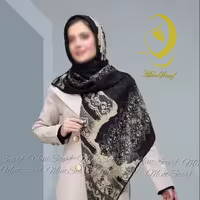 روسری   نخ ابریشم   گارزا  شایا مجلسی  ارسال رایگان  بسیار شیک      دور دست  دوز      قواره بزرگ    140 در8 رنگ