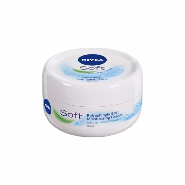 کرم نیوا سافت Nivea Soft حجم 100 میل