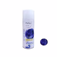 اسپری مو رنگی پرفکت شماره 08 آبی blue (150 میل)