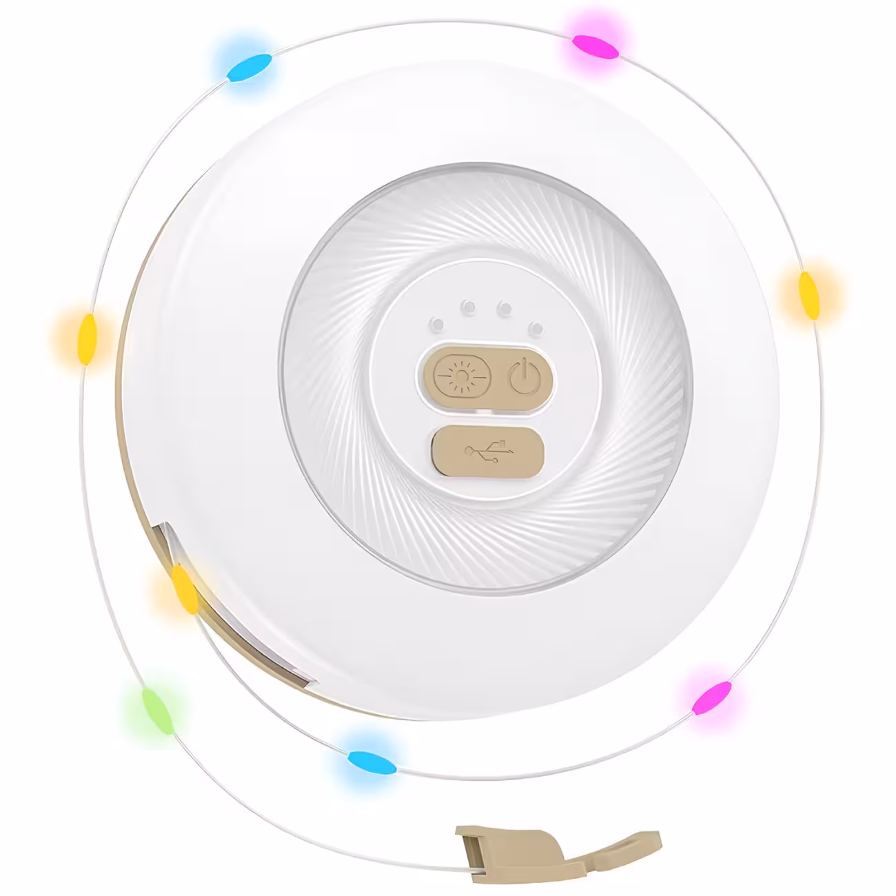 چراغ کمپینگ و ال‌ای‌دی ریسه‌ای 10 متری شارژی ایکس او مدل XO YH13