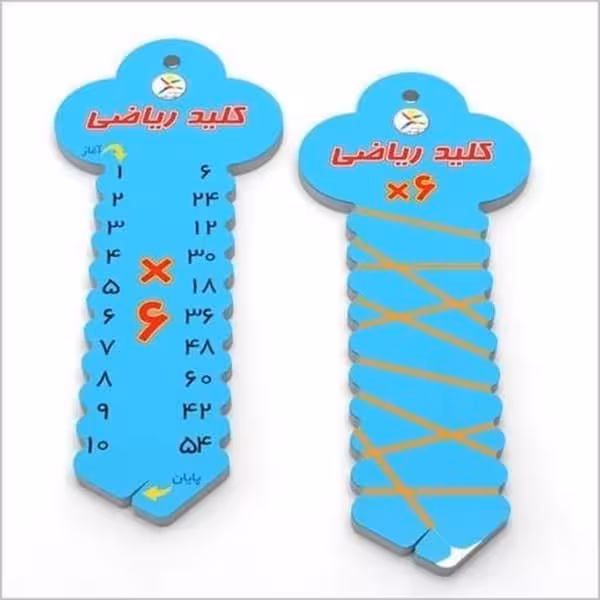 بازی فکری کلید ریاضی (ضرب) - کتاب‌فروشی کوچه کتاب