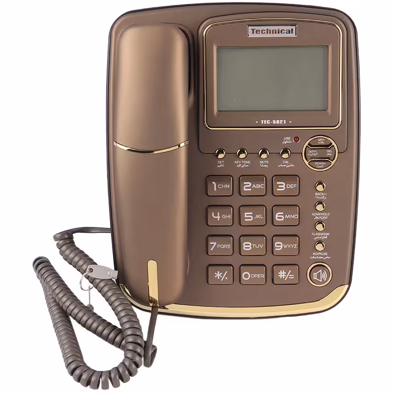 تلفن رومیزی تکنیکال مدل TEC-5821