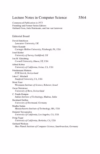 خرید و دانلود نسخه کامل کتاب Algorithmic Aspects in Information and Management: 5th International Conference, AAIM 2009, San Francisco, CA, USA, June 15-17, 2009, Proceedings (Lecture ... Applications, incl. Internet Web, and HCI)