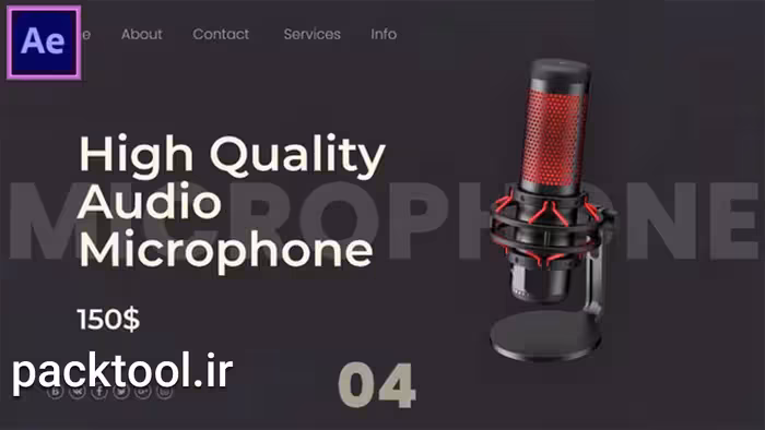 پروژه آماده تبلیغ محصولات دیجیتال گیمینگ افتر افکت Digital Gaming Product - پک تول