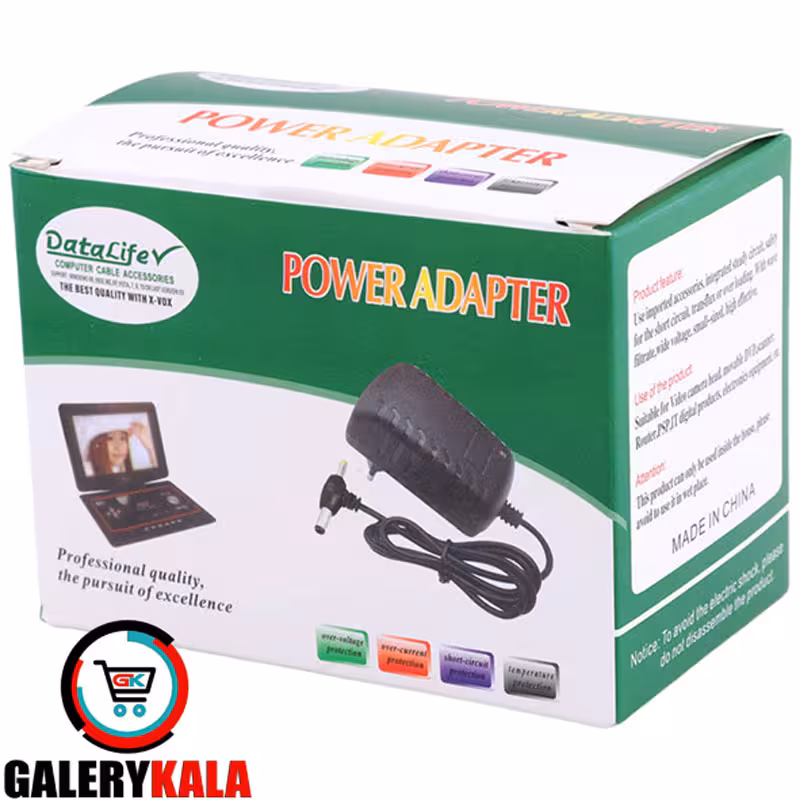 آداپتور مودم 12 ولت 2 آمپر دیتا لایف مدل EU088M