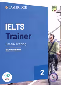 کتاب انگلیسی آزمون آیلتس ترینر جنرال ترینینگ Cambridge IELTS Trainer 2 General Training Six Practice Tests