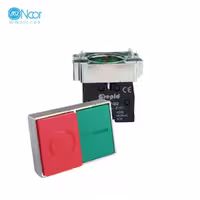 شاسی دوبل ساده استپ و استارت مدل XB2-BL8425 سپیدالکتریک - مستر نور