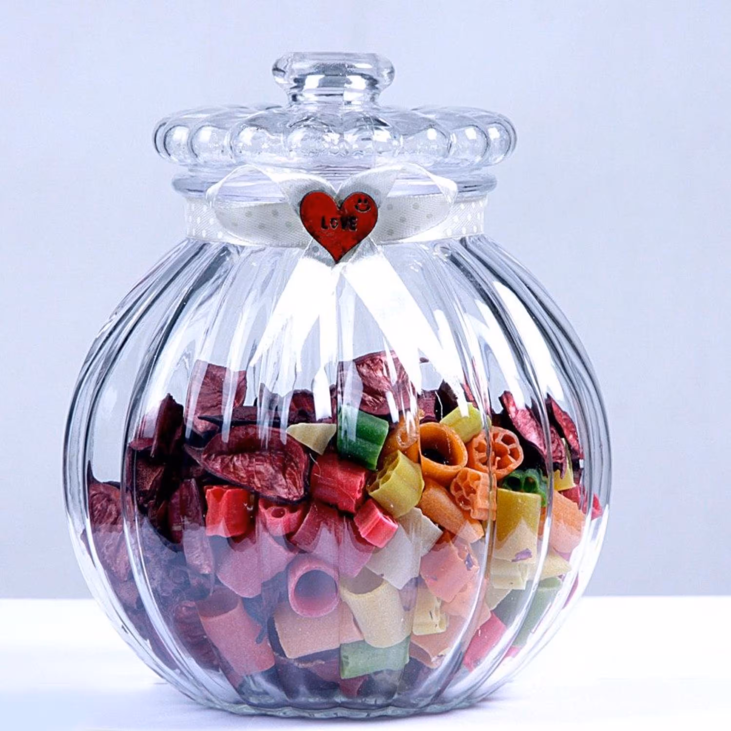 بانکه شیشه ای مدل کدو  با کیفیت بسیار بالا در سایزهای مختلف