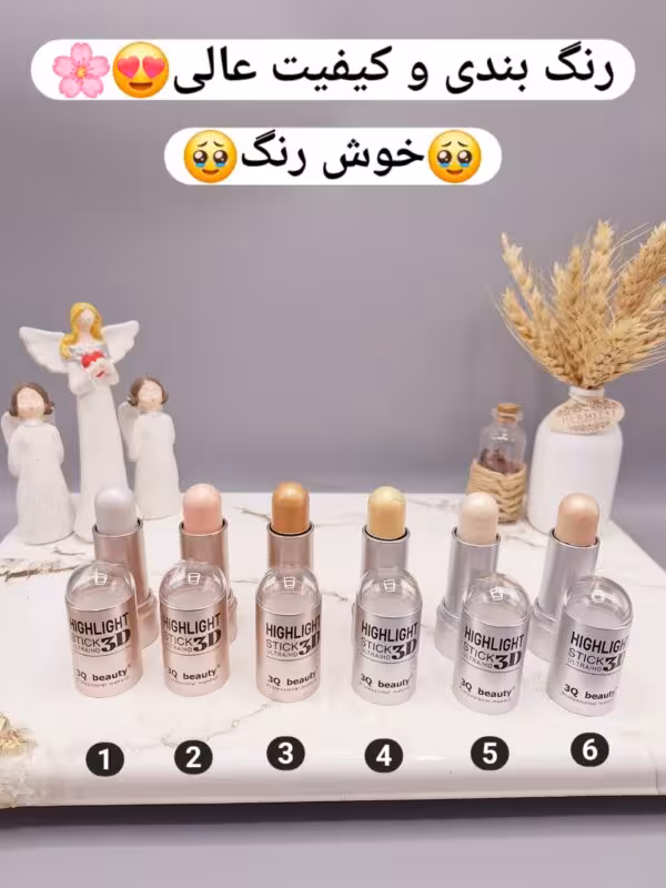 هایلایتر استیکی برند 3Q بیوتی کد hlt – 020