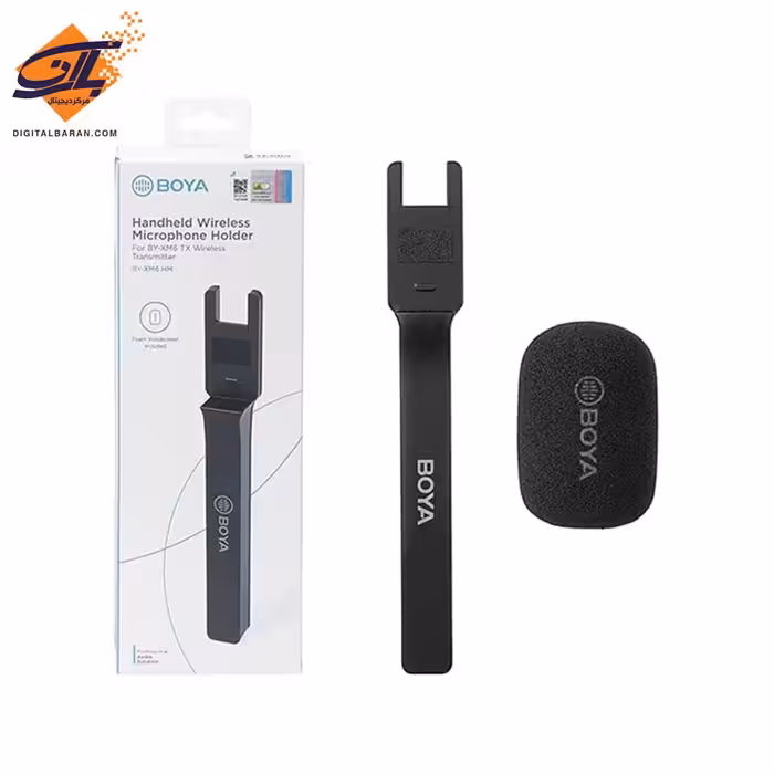 دسته نگهدارنده میکروفون بی‌سیم بویا Boya BY-XM6 HM