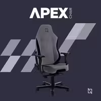 صندلی گیمینگ APEX Chair Premium Ergonomic Soft Fabric Gaming