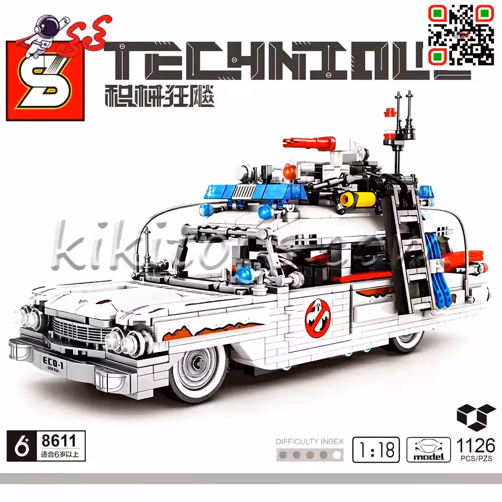 لگو ماشین شکارچیان ارواح تکنیکال برند اس وای SY8611