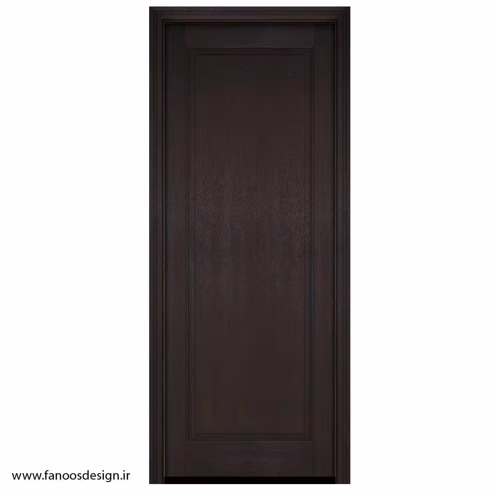 درب اتاق خواب با قاب برجسته و روکش وکیوم کد 1361