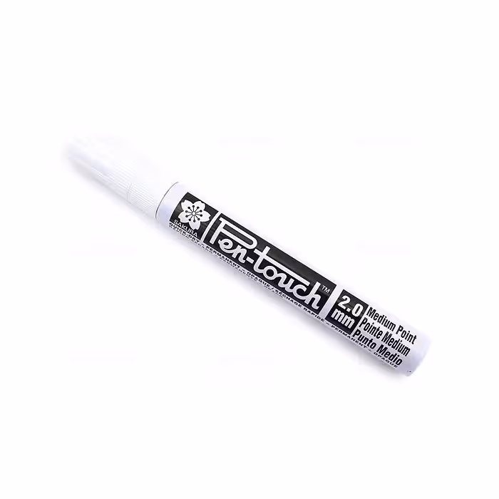 ماژیک سفید ساکورا sakura white pen touch