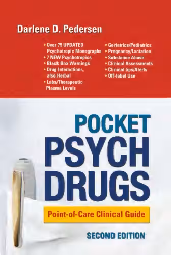 خرید و دانلود نسخه کامل کتاب Pocket Psych Drugs: Point-of-Care Clinical Guide