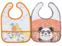 پیشبند نوزادی جیب دار طرح حیوانات