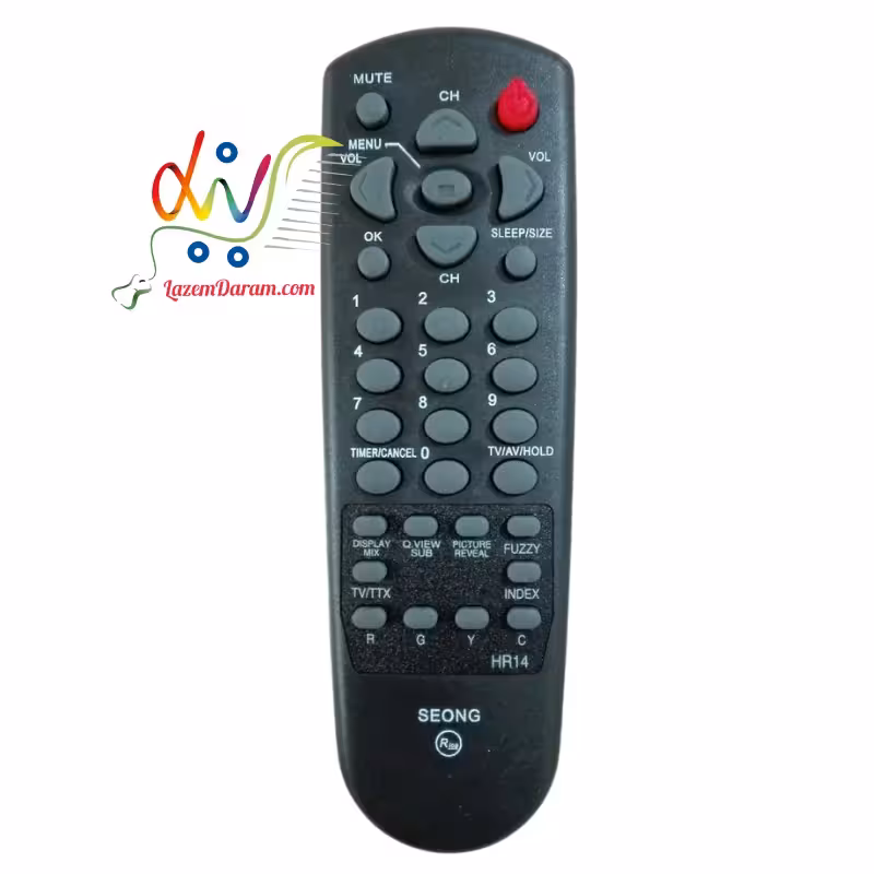 کنترل تلویزیون دوو قدیمی HR14
