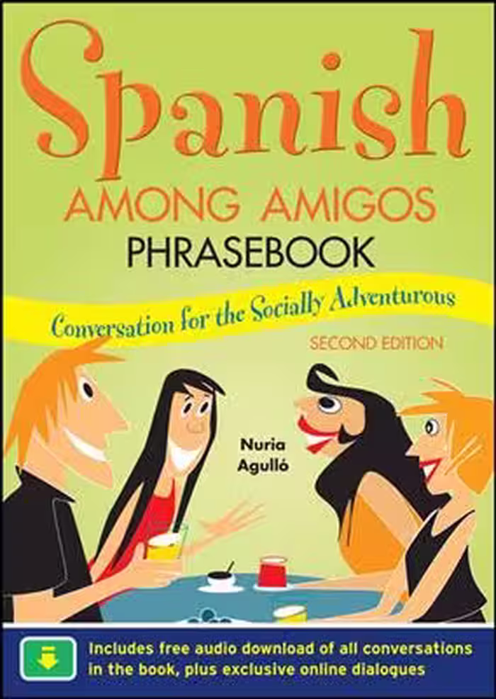 دانلود کتاب Spanish Among Amigos Phrasebook 2nd Edition